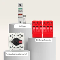 Boîte de combinaison solaire photovoltaïque 2 entrées 2 sorties DC 1000V PV avec fusible de Protection contre la foudre MCB SPD boîte étanche IP65 18 voies 2