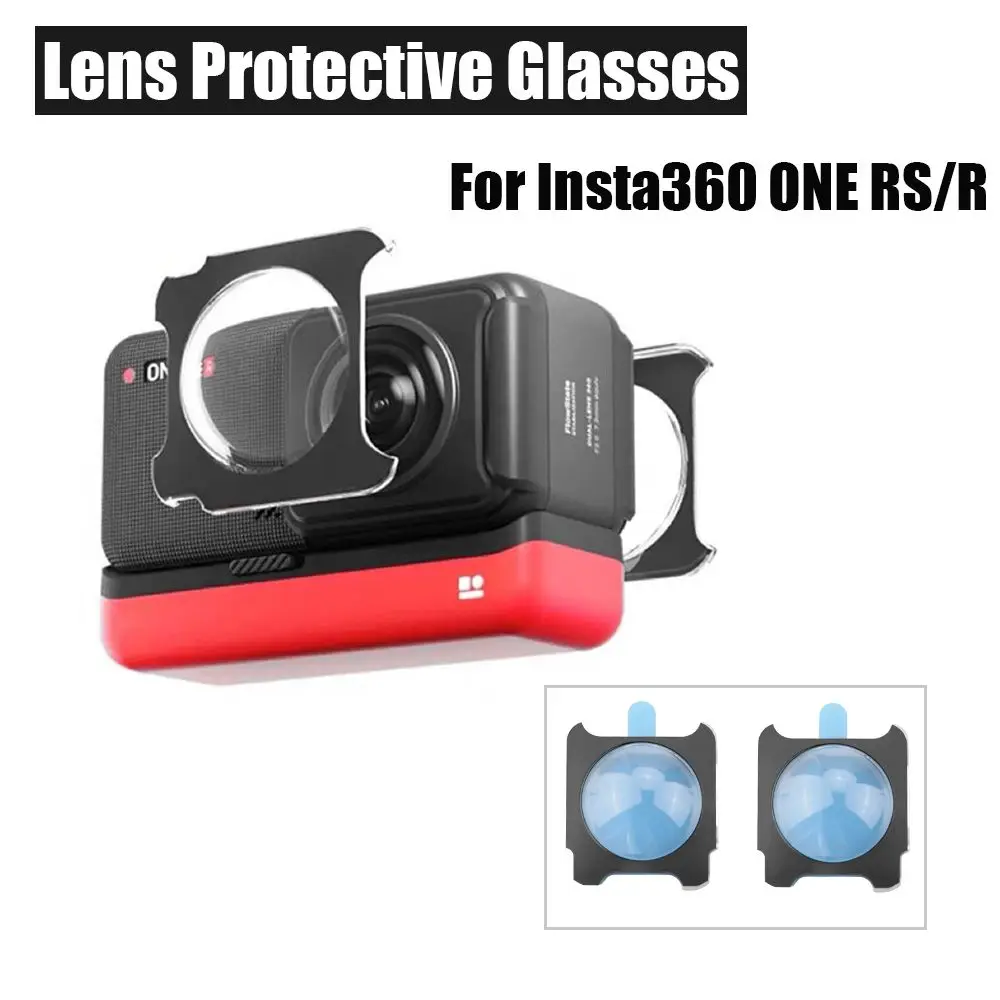Insta360 ONE RS/R 용 스티커 렌즈 가드, 듀얼 렌즈 360 모드, Insta 360 ONE R /RS 보호대 액세서리, 신제품