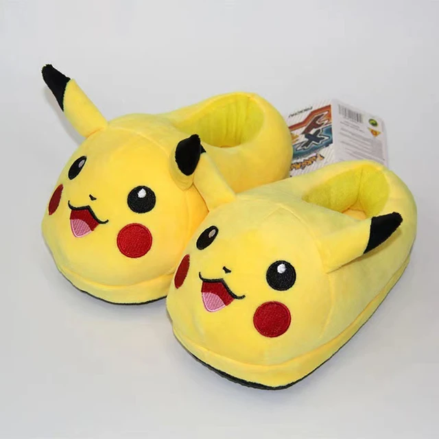 Chaussons Pokémon : Pantoufles Pikachu adulte homme/femme – La