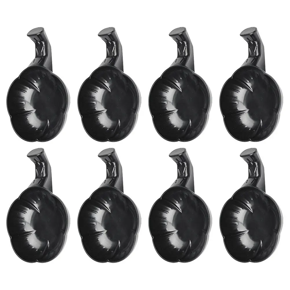 12Pcs 잉크 접시 플라스틱 서예 잉크 그릇 다기능 브러시 홀더 연구 사무실 미술실 데스크탑을위한 문구류