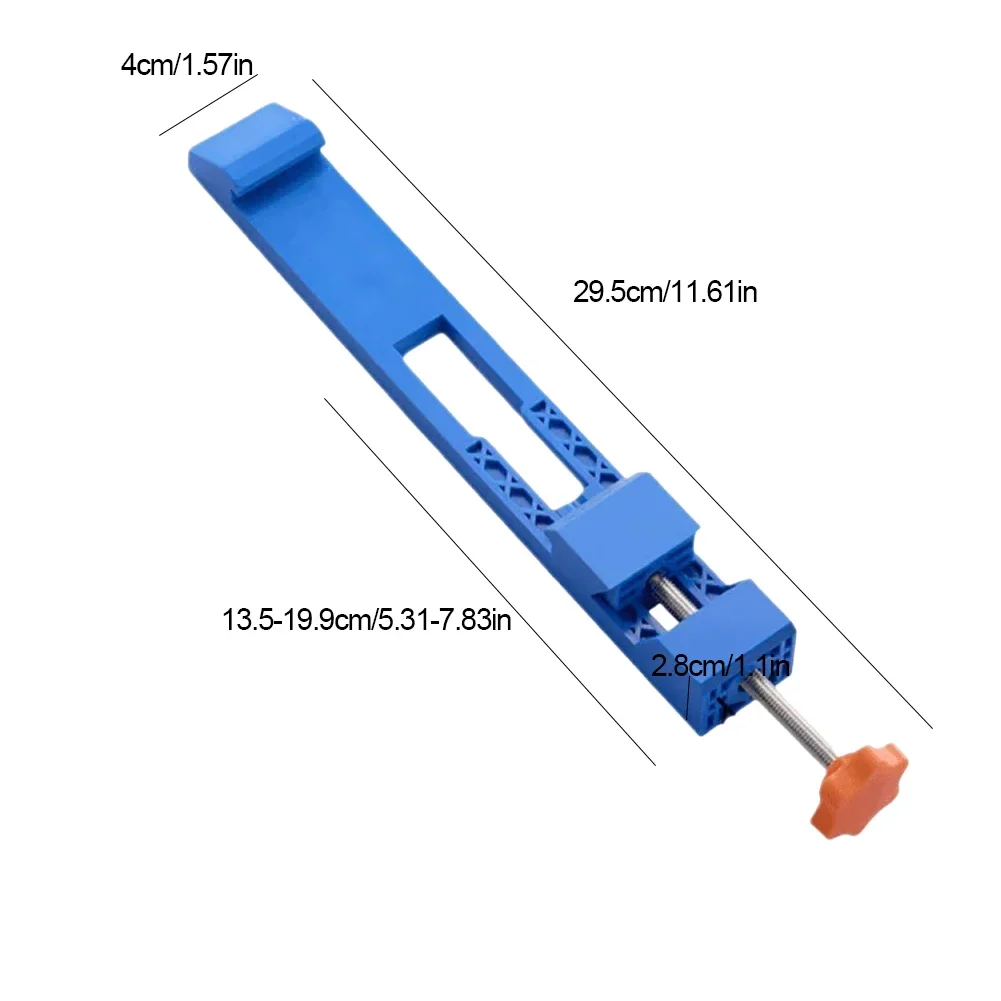 Circular Saw Milling Positioning Clamps Adjustable Cutting Machine Base Guide Two-way Reverse Buckle for 4inch Cutting Machine