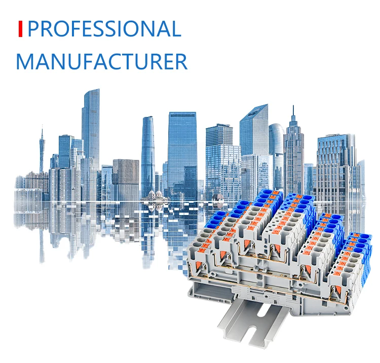 Bloco terminal do trilho do ruído com