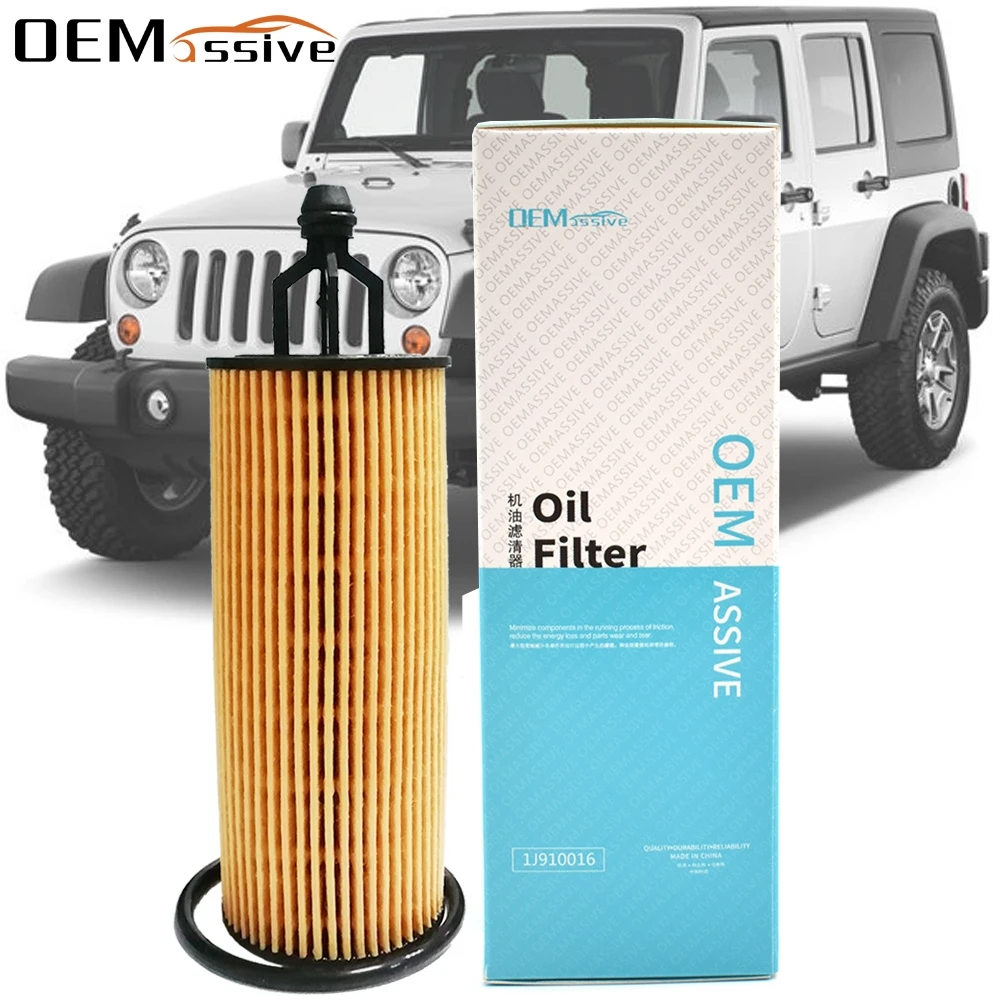 Automobiles Oil Filter For Jeep Cherokee KL 2014 2015 3.2L 3239CC / Grand Cherokee 2014-18 3.6L Engine Guard