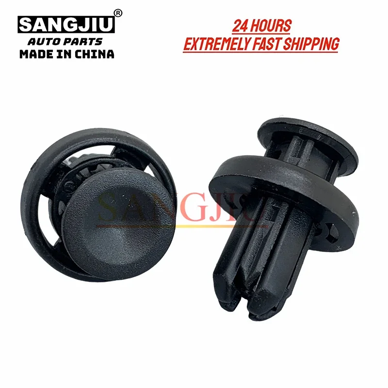 100 Pz 10Mm Push Fit Plastica Rivetto Paraurti Ruota Bene Liner Compatibile Con Per Honda Insight, Odyssey, Crosstour Muslimah