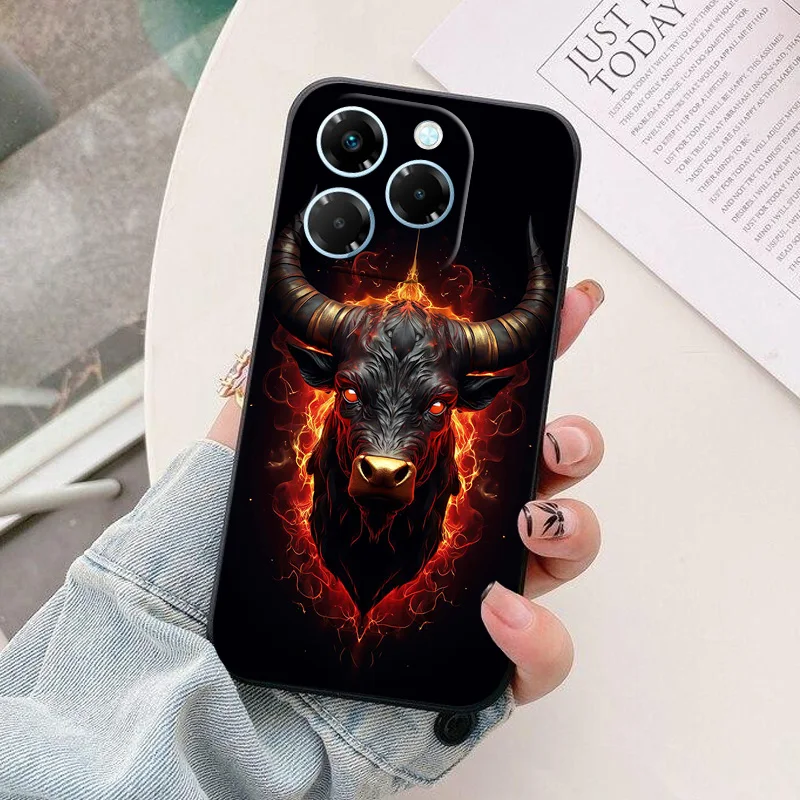 Astronaut Cartoon Silicone Phone Case - TPU Back Cover Shell & Protective Bag