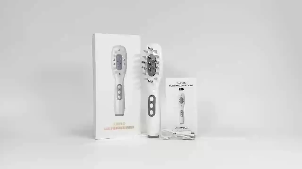 DearBeauty электрическая расческа для массажа головы с маслом Батана