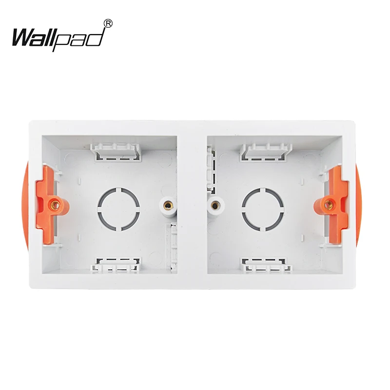2 Gang Dry Lining Box For Gypsum Board Plasterboard Drywall 35mm Depth 172*86mm Wall Switch Box Wall Socket Cassette switch box,wall socket box