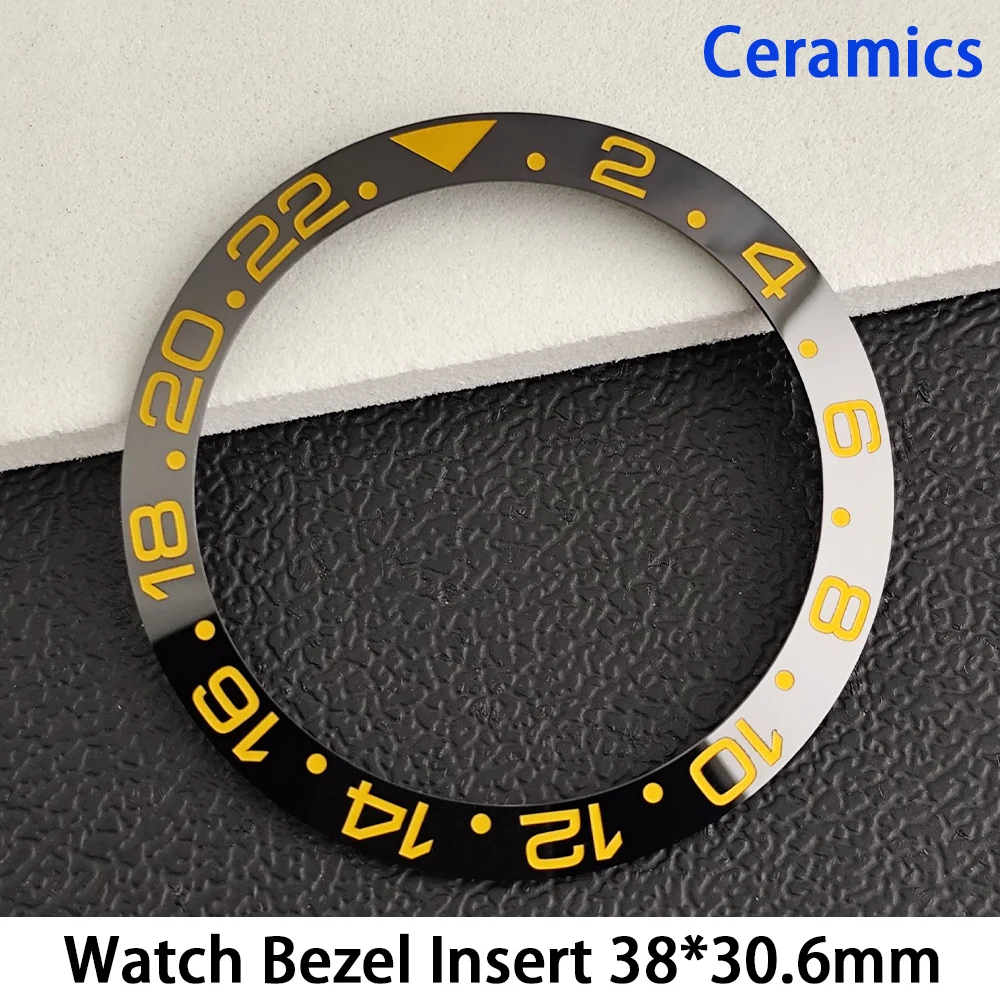 Premium 38mm Sloping Aluminum-Ceramic Bezel Insert