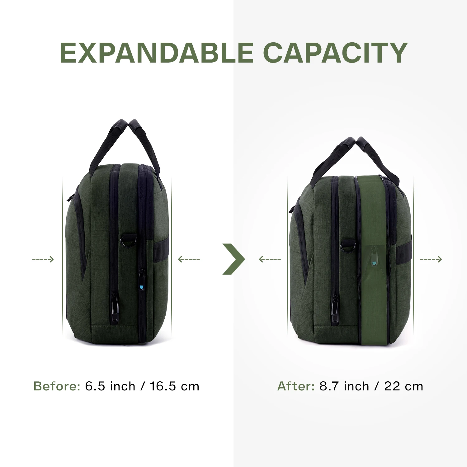 Grande Expansível 17.3 Polegada Bolsa para Portátil Case Bagsmart Computador à Prova Impermeável Água Bolsa de Ombro Notebook Luva Bolsa Antiroubo Maleta - Imagem 4