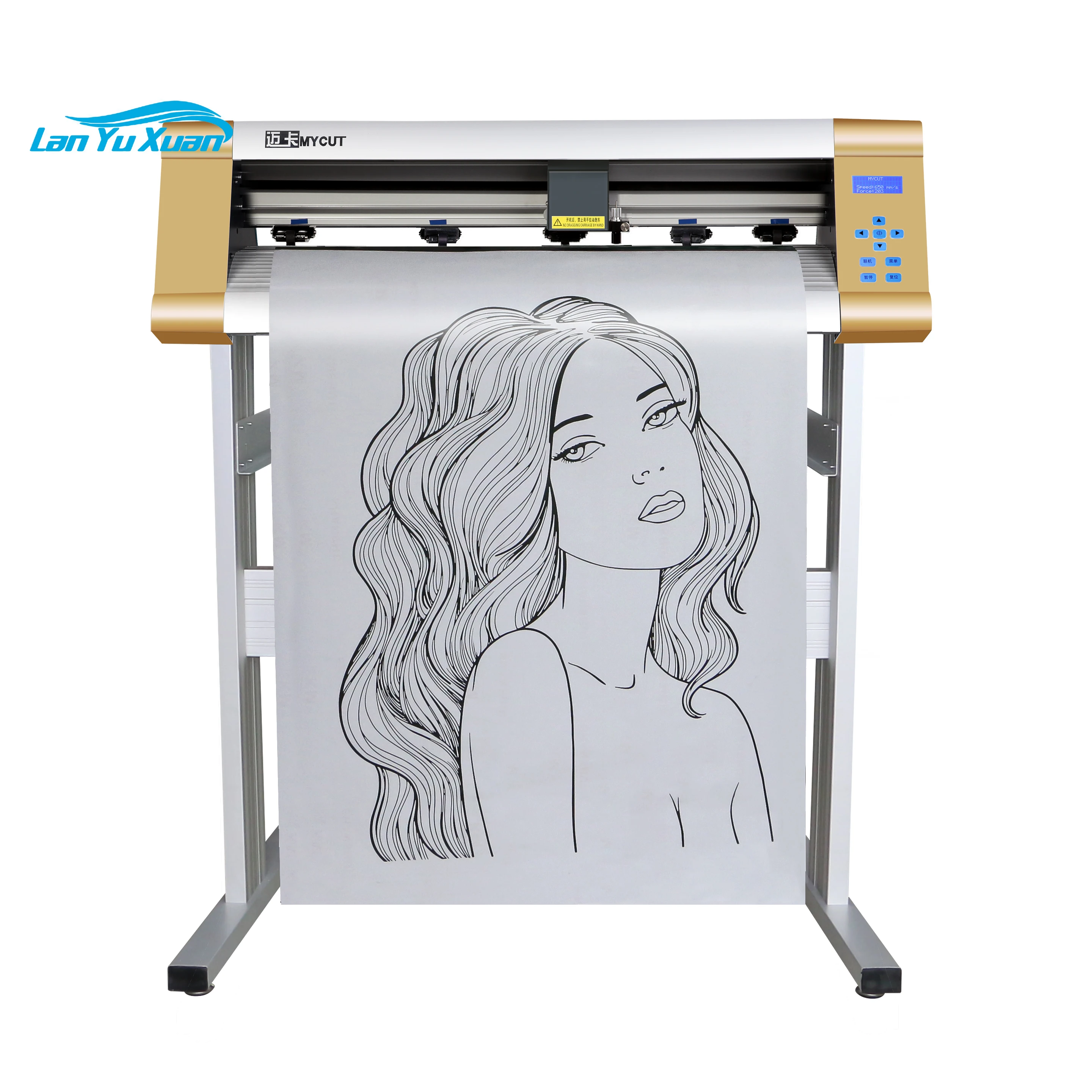 

CCD 63cm cutting plotter machine position cutter