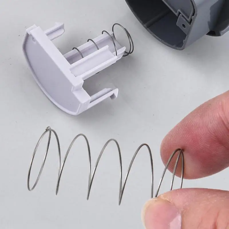 8pcs Toilet Tanks Push Spring Efficient Water Saving Flush Control Spring Simple Installation for Home & Public Restrooms