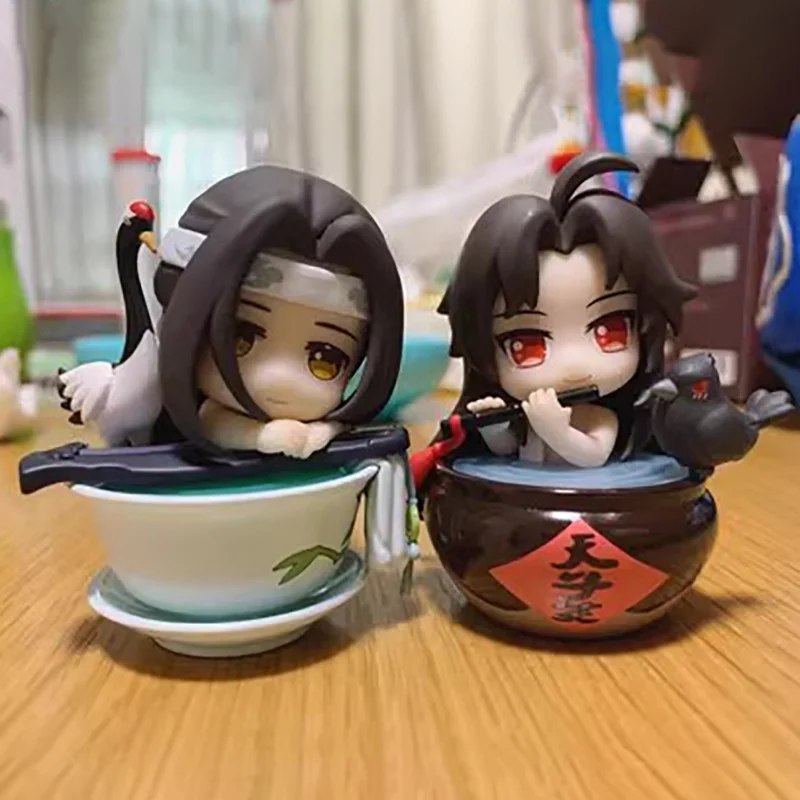 

New Original Mo Dao Zu Shi Q Version Figure Wei Wuxian Wangji Wen Ning Jin Ling Si Zhui Jiang Cheng Pvc Model Doll Kids Toy Gift