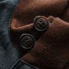 Sauce Zhan  Mans Jacket Short Lined Selvedge Denim Jacket Men A1 Flight Jacket Regular Fit 2