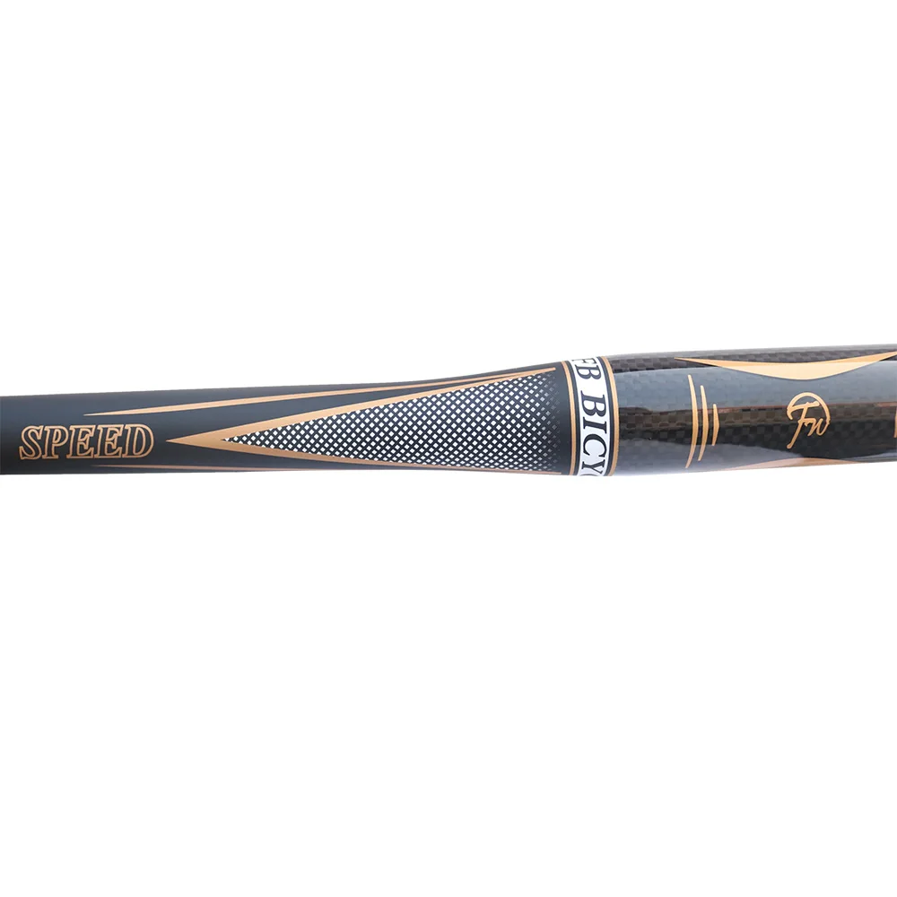 carbon handlebar FCFB gold matt glossy Mountain Bike 3K+UD Carbon Bicycle Handlebar Flat Handle Bar Full Carbon MTB Handlebars bicycle accessories bicycle handlebar