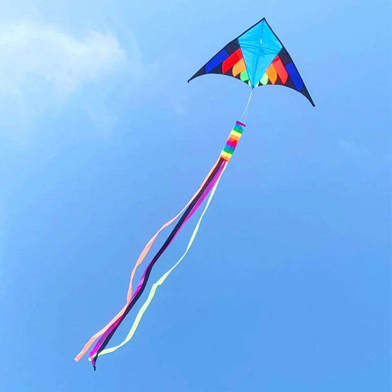 4/10M Rainbow Rotating Tube Tassel Tail Strap Helps with Kite Balance and Stability Special Effects Kite Flying Tail Pendant 5