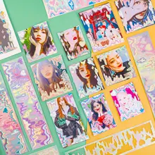 

Korean Colorful Flying Clouds Laser Stickers Scrapbooking Decorative DIY Idol Diary Album School Art Material Stationery Sticker