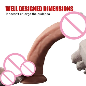 Enema Dildosex Toy Men Artifial Butt Women's Masturbators Women's Tools Sex 18 God Woman Silicone Vagina Toys Massage Sm Men 6