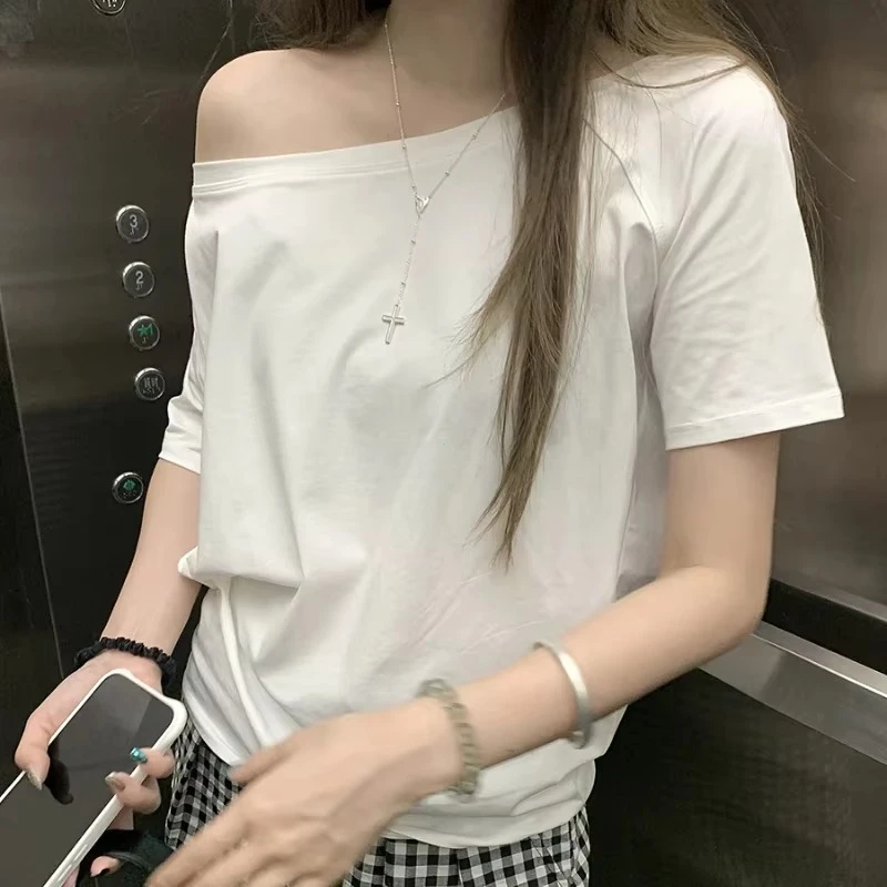ตัวเลือกสินค้า เสื้อยืดผู้หญิง Y2K สไตล์ Streetwear สีสันสดใส