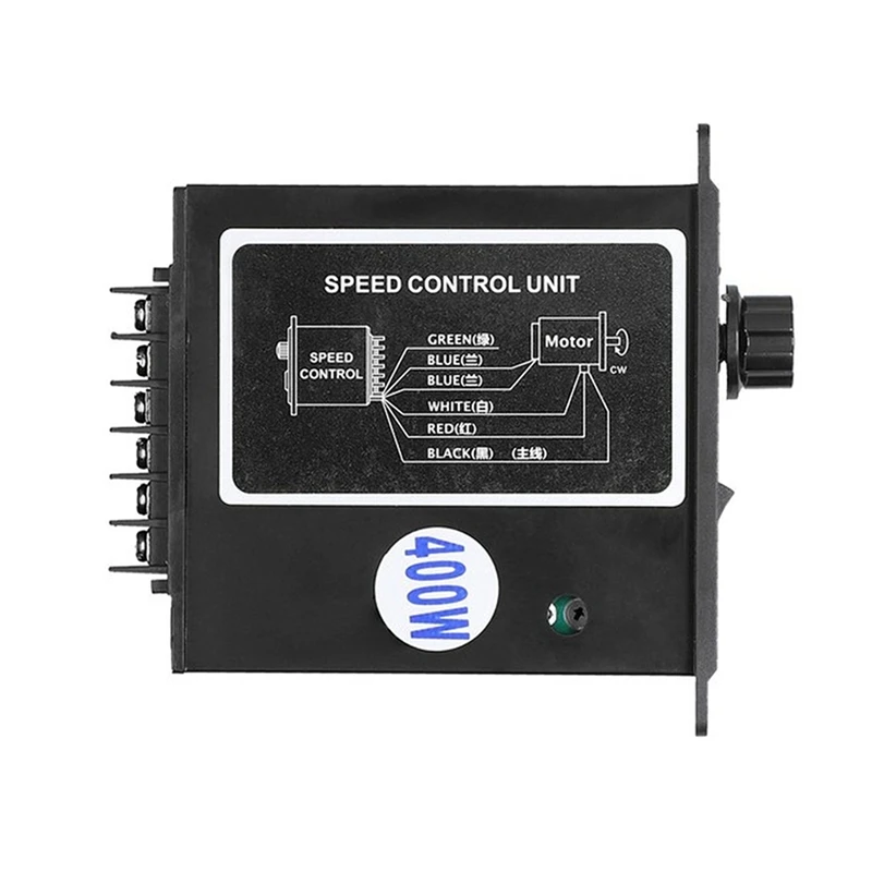 

2X 400W Motor Speed Controller AC 220V Motor Speed Regulator Controller Forward And Backward Motor Governor Controller