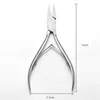 1Pcs Toenail Ingrown Nail Art Cuticle Nipper Clipper Edge Cutter Manicure Scissor Plier Tool Pedicure Dead Skin Remover 6