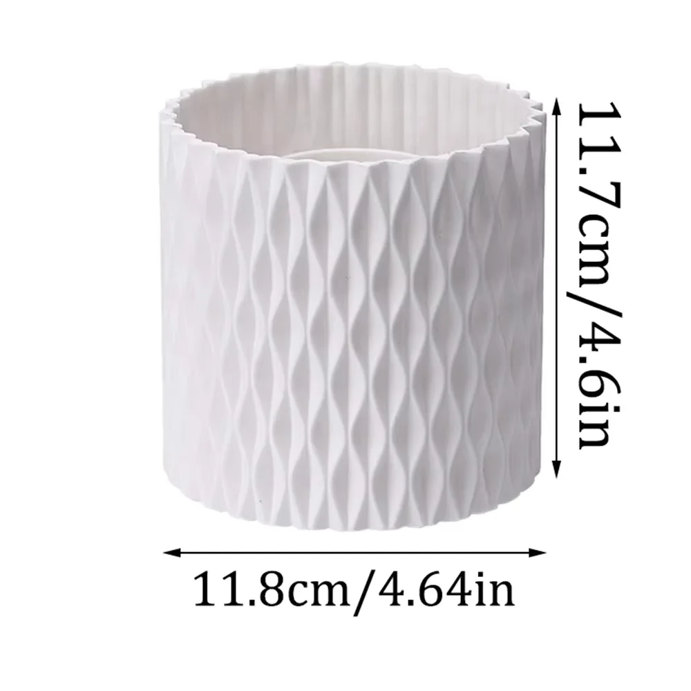 360° Rotating Makeup Brushes Holder Cosmetic Brush Storage Box Desktop Organizer Lipstick Pen Eyebrow Pencil Jewelry Container 6