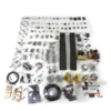 DT60 KIT LESU RC Hydraulic Bulldozer 1/14 Scale Dozer Crawler Painted Pump Light Sound ESC Motor RC Truck Toys for Boys Thzh1269 2