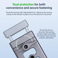 FANAUE Bike Bicycle Mobile Phone Holder 360 View Universal Aluminium alloy Motorcycle Phone Holder For RAM Mounts with 1" Ball - Image 6