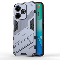Custodia per telefono in silicone rinforzato con supporto invisibile