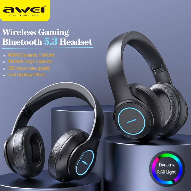 Awei A100BL filaire sans fil écouteur Bluetooth casque jeu casque