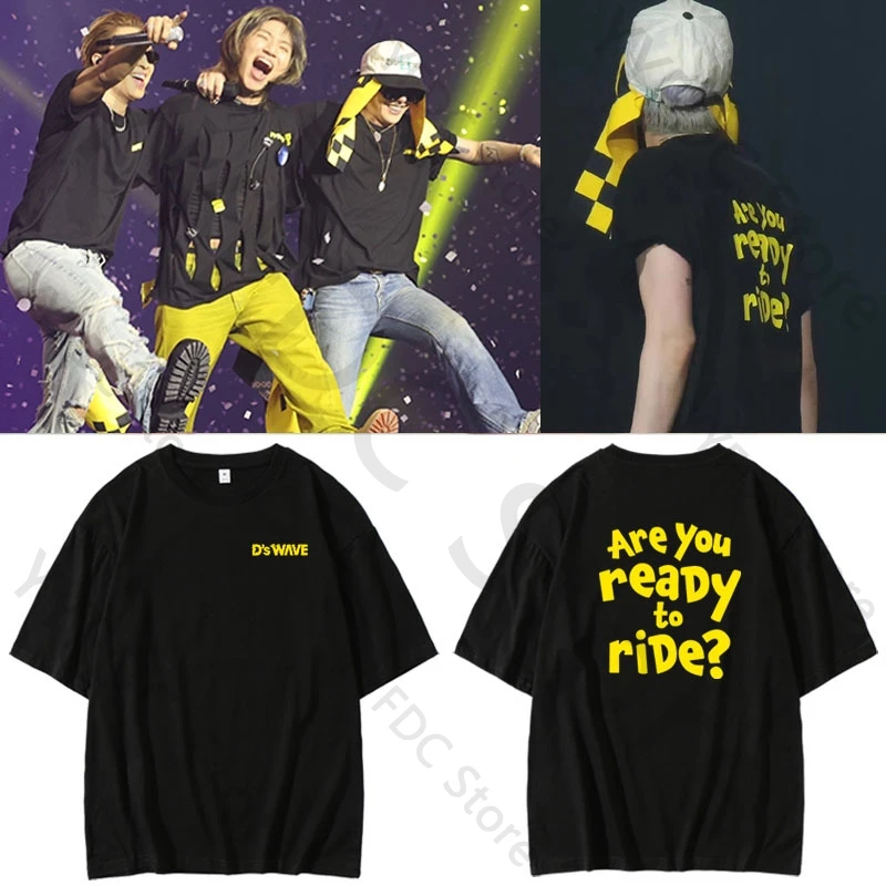 Daesung D's WAVE Concert T Shirt G Dragon Taeyang Same T-shirt