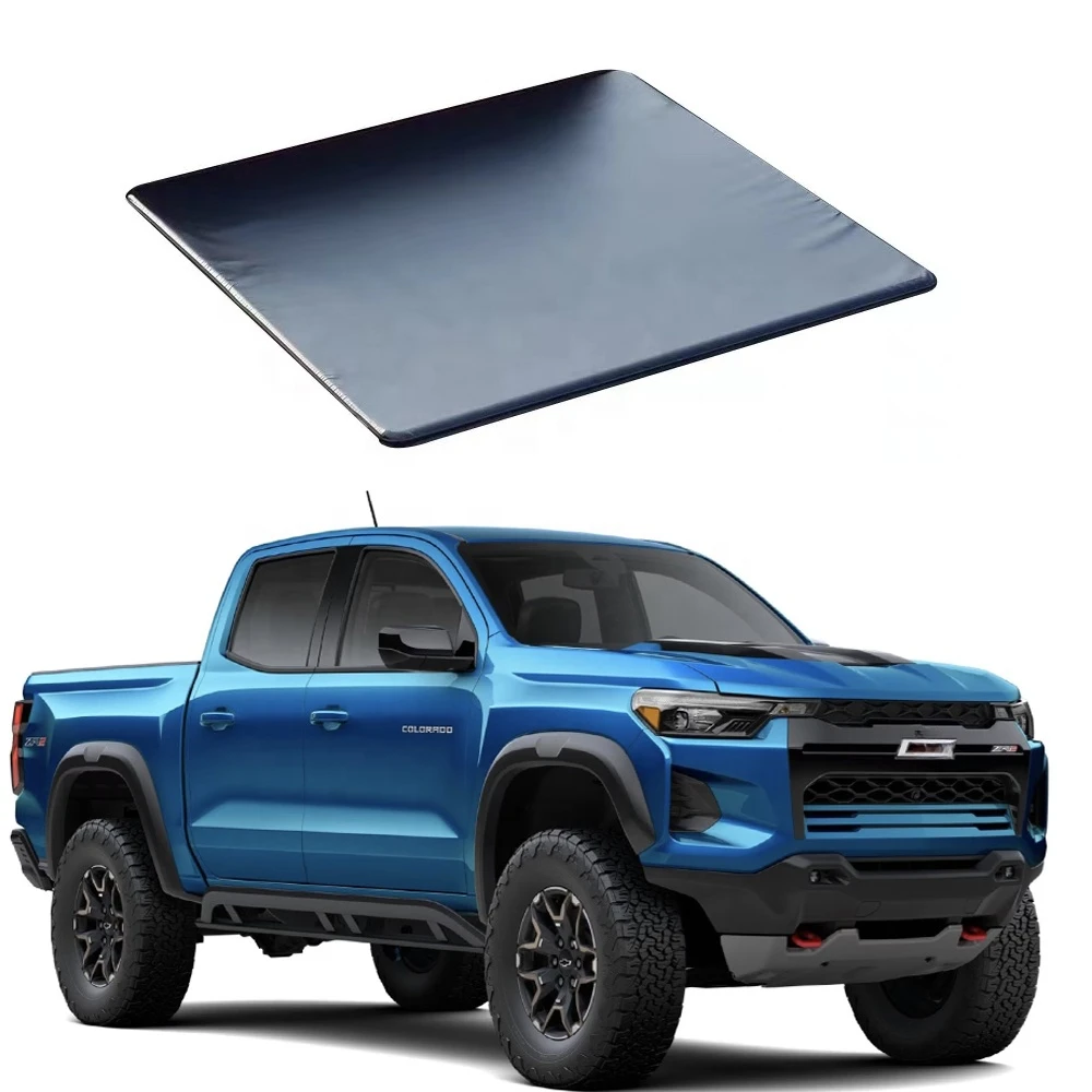 

Low Profile Roll Up Tonneau Cover Soft pickup truck cover for 2019 chevy silverado colorado