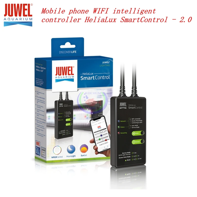 

Juwel Helialux SmartControl is used for LED lighting timer aquarium color control WIFI mobile phone controller