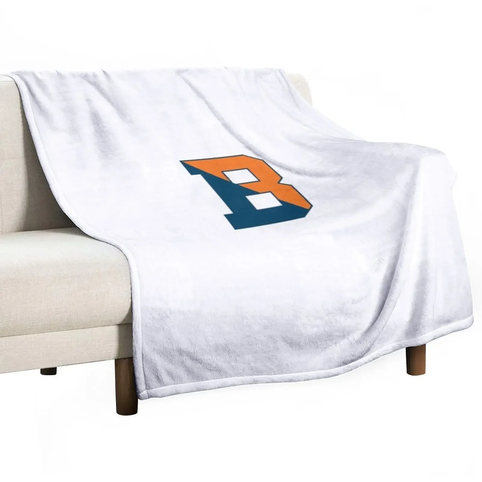 

Bucknell B Logo Throw Blanket funny gift Weighted Retros decorative Blankets