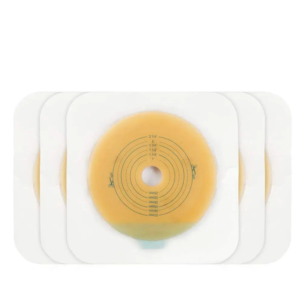 10pcs Adhesive Max Size 57mm/70mm Skin Barriers Waferproof for Two