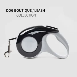 Corde de Traction pour chien, 5M/3M, corde de Traction réglable et automatique, pour promenade en plein air, convient aux chats, petits, moyens et grands chiens 
