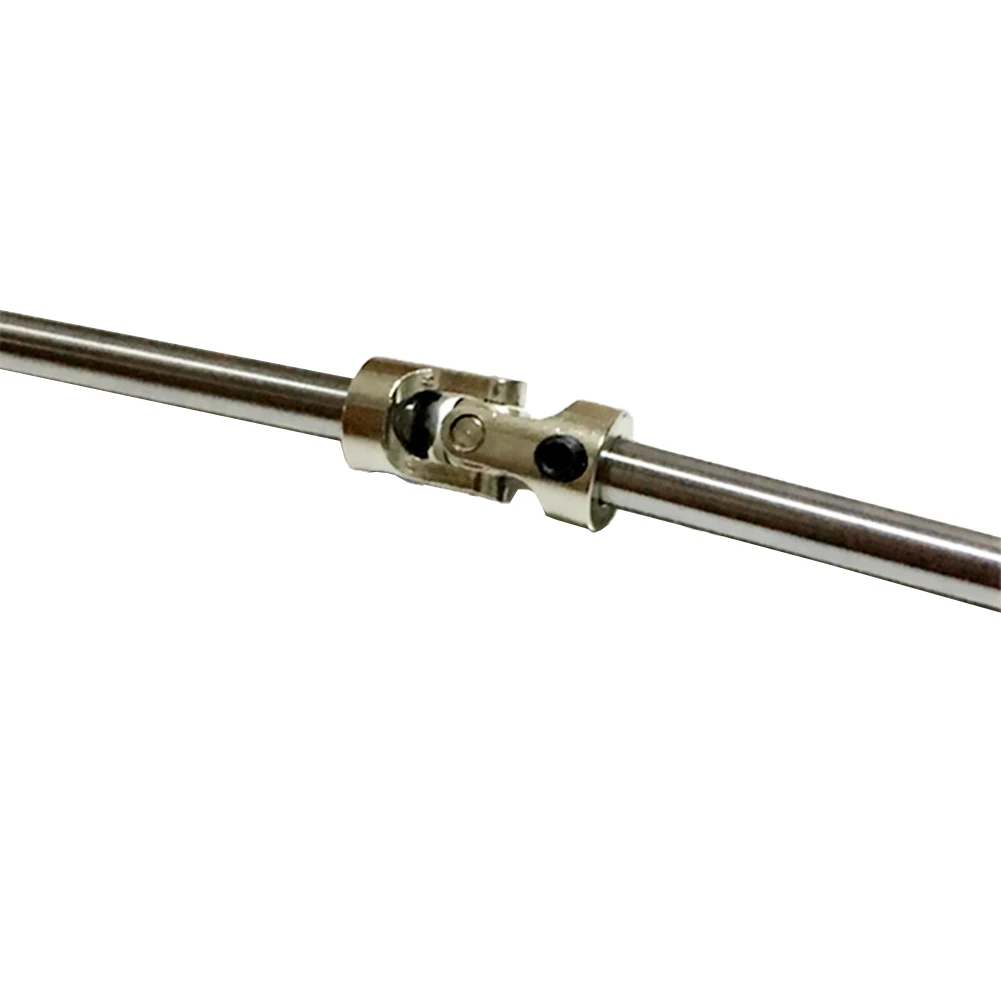 2Sets 8mm Boat Car Shaft Coupler Metal Cardan Joint 8 X 8 Mm Rustproof Motor Connector Gimbal Couplings Steering Shaft