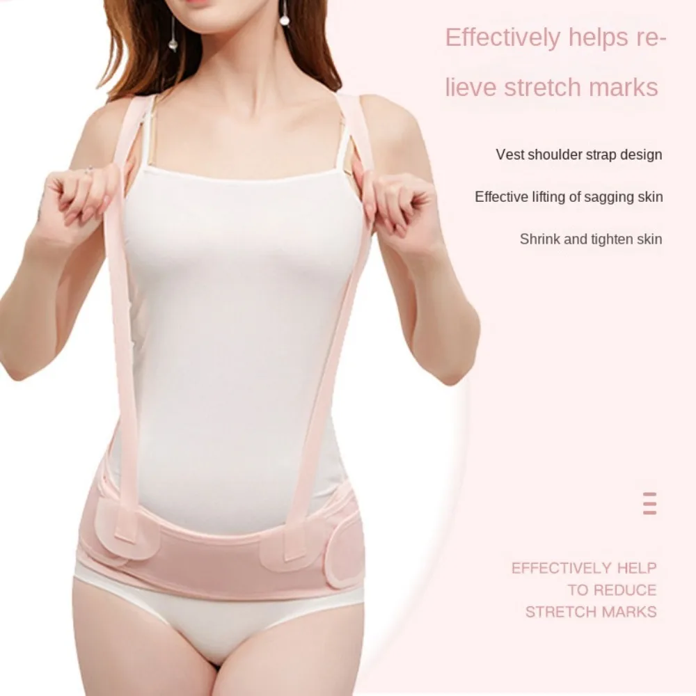 Solid Color Pregnant Belt Multipurpose Prenatal Maternity Belly Belt Waist Care Relieving Back Pelvic Abdomen Support Band