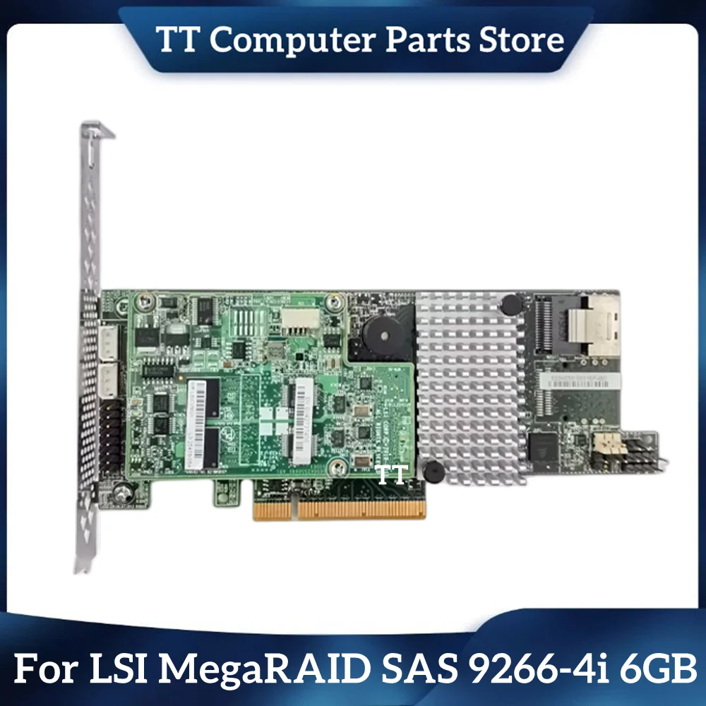 

TT For LSI MegaRAID SAS 9266-4i 6GB Array Card With 1 GB Cache Fast Ship