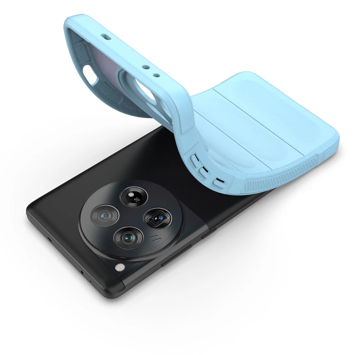 Custodia in silicone rosso morbido con texture 3D per OnePlus 12 10T 11 10R 11R ACE 2 Pro Nord N20SE N30 CE3 Defender Custodia protettiva_voghion.com