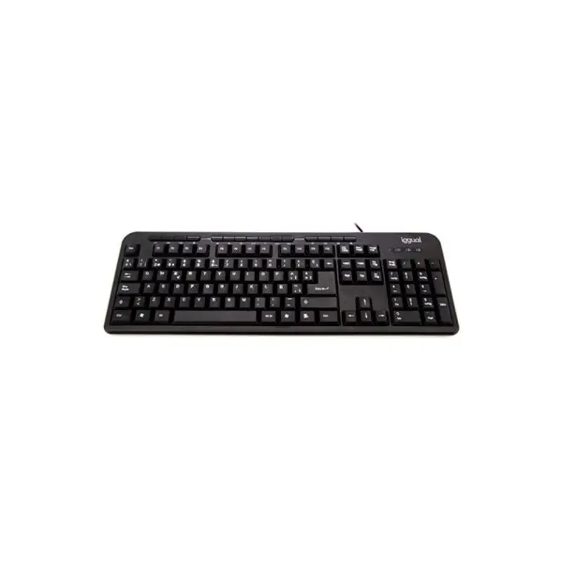 Клавиатура iggual CK-BASIC-120T QWERTY USB Black | Компьютеры и офис