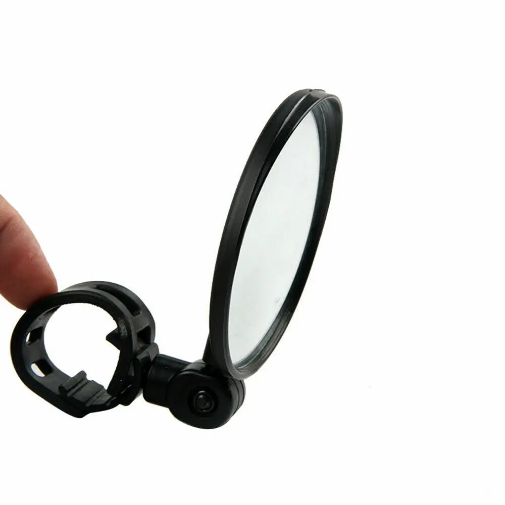 Universal Bicycle Motorcycle Rearview Mirror 360 Rotation Adjustable Round Ellipse Rear View Mirrors For Road Bike Accessories