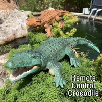 Realistic RC Crocodile for Pool Lake Toys for Kids Waterproof Remote Control Animal Children Gift  Electric Boats  Model 1