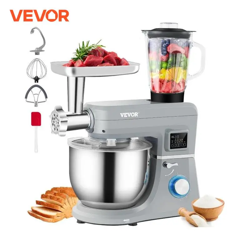 VEVOR 5 in 1 Tilt-Head Electric Stand Mixer