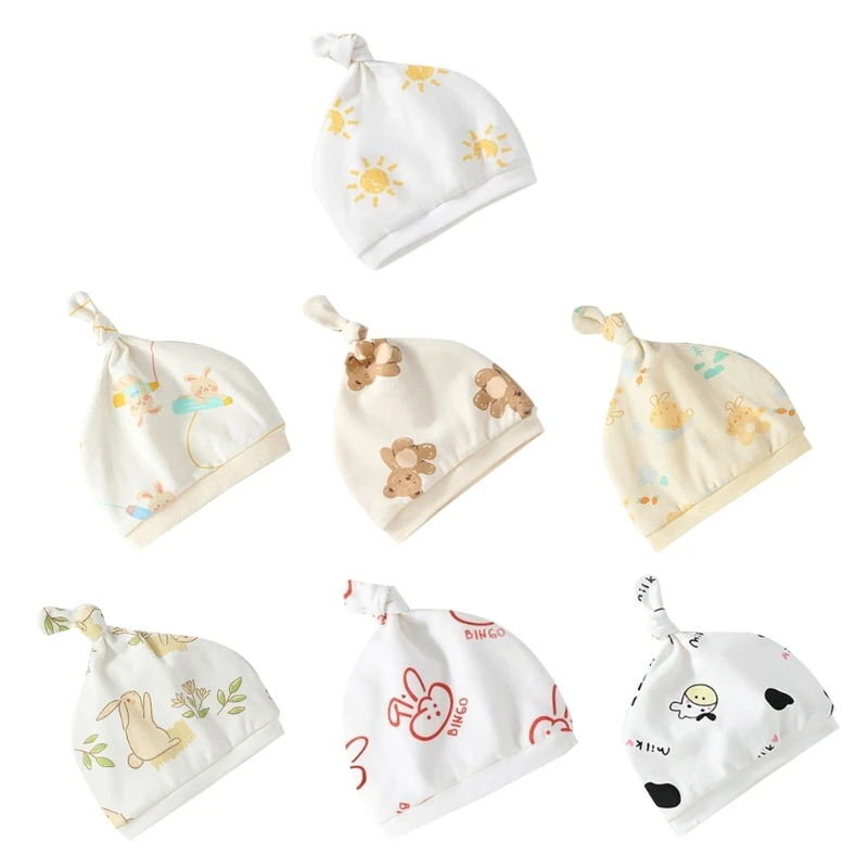 

& Practical Baby Ear Hat Soft Cotton Beanie Essential for Spring Summer