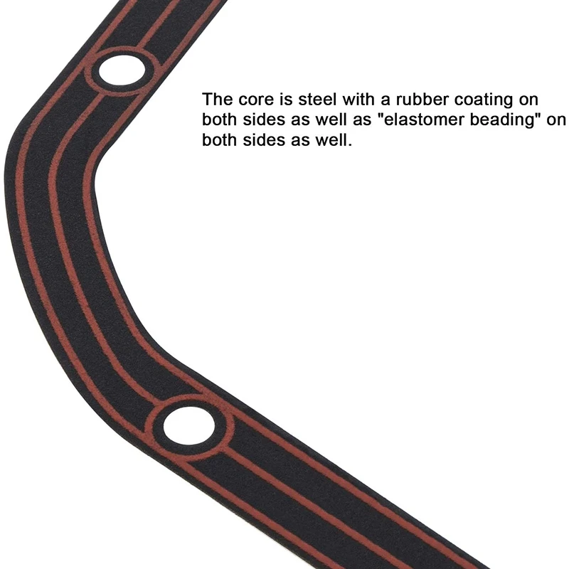 D030 Differential Cover Gasket Rubber Coated Steel Core For Dana 30 Axle For Jeep Wrangler TJ JK KJ Cherokee rubber seal gaskets washer gasket kit engine gasket kit replacement gasket set