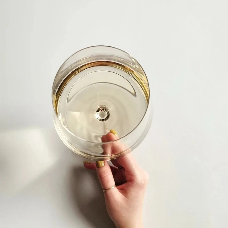 530ml Universal Wine Glass Handmade Classic Shape Goblet