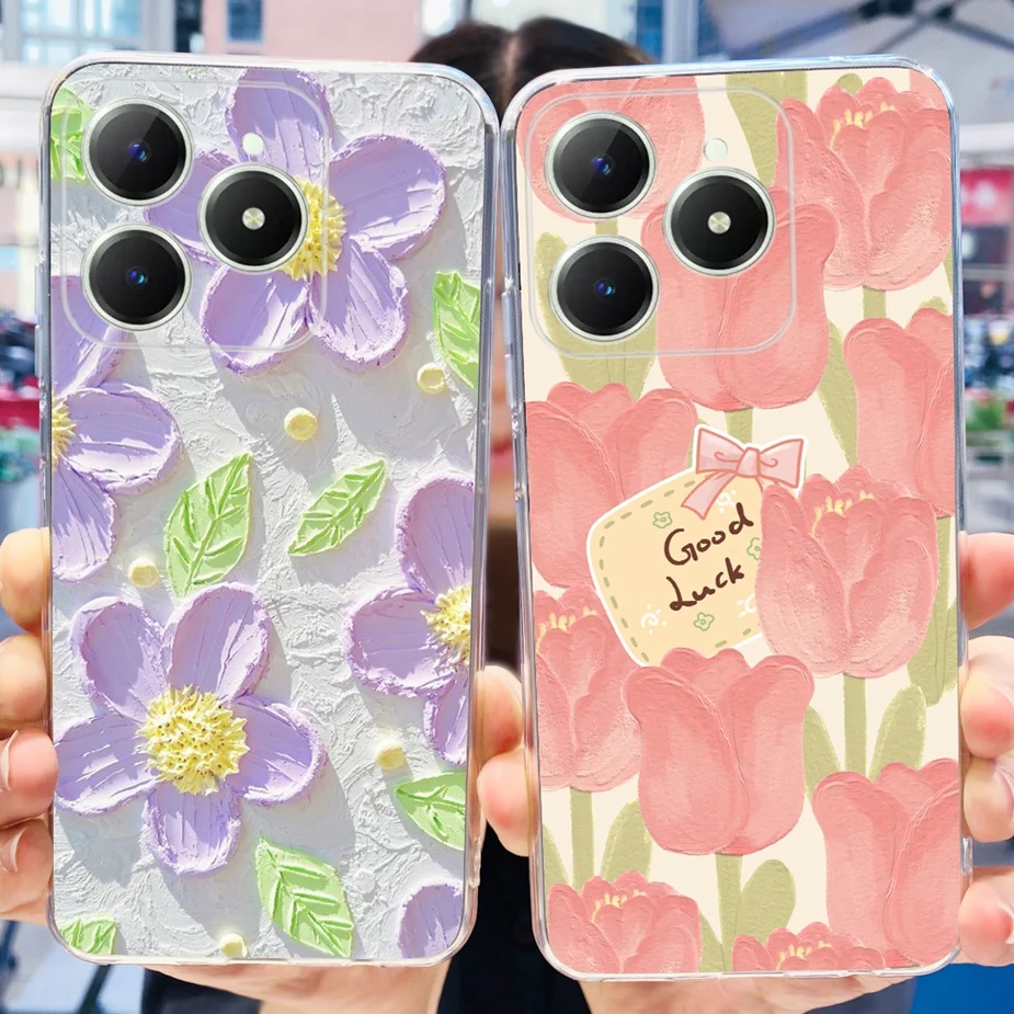 Stylish Painted Soft Slim Phone Case - Enhanced Protection Bumper Cover