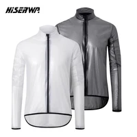 HISERWA Cycling Rain Jacket MTB Road Windproof Waterproof Raincoat Lightweight Breathable Bike Windbreaker Bicycle Jersey Shirts 1