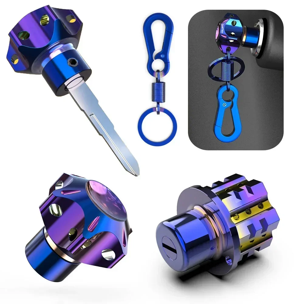 Aluminum Keychain for Motorcycle Car ATV