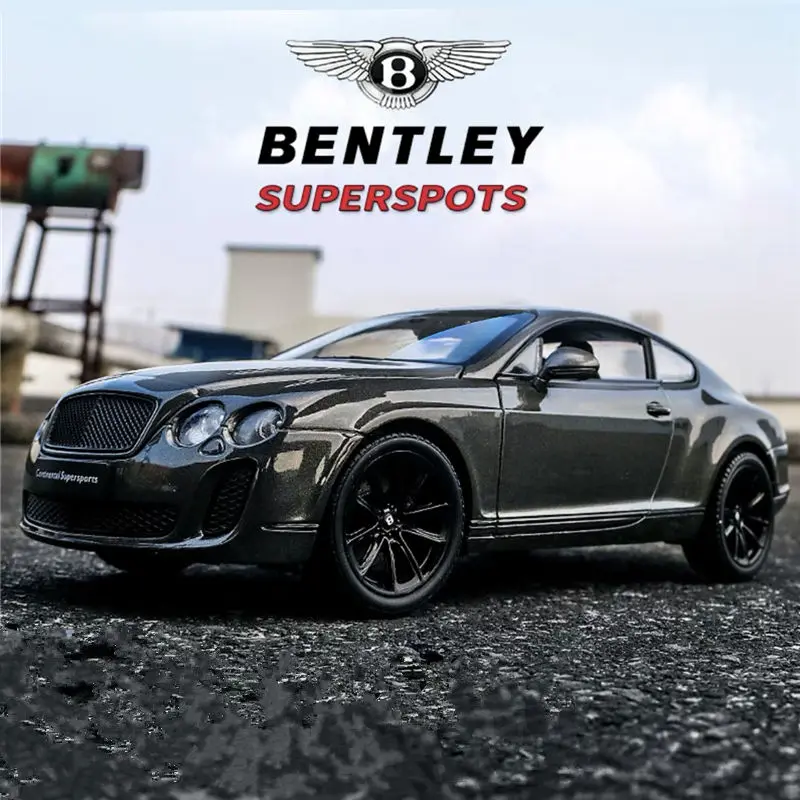 Welly 1:24 Bentley Continental Supersports Gt Coupe Lega Luxy Modello Di Auto Diecast Veicoli In Metallo Modello Di Auto Simulazione Regali Per Bambin